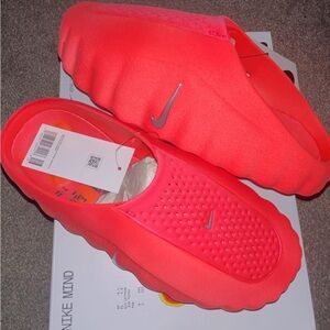 Mind 001 Nike Neon Red Slip-On slides